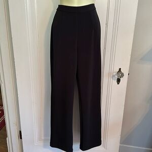 Chico’s Design black thick knit polyester/spandex pull on pants
